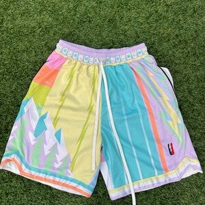 Collect and Select x Trillest x Who Cares What the Pastel shorts